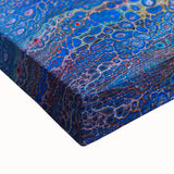 Ocean Inspired Fluid Art Print – Abstract Coastal Wall Decor