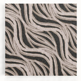 Earthen Harmony Abstracts - Flowing Line Art in Beige and Black
