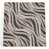 Earthen Harmony Abstracts - Flowing Line Art in Beige and Black