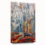Textured Moody Modern Wall Art – Abstract Canvas for Contemporary Spaces