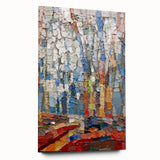 Textured Moody Modern Wall Art – Abstract Canvas for Contemporary Spaces