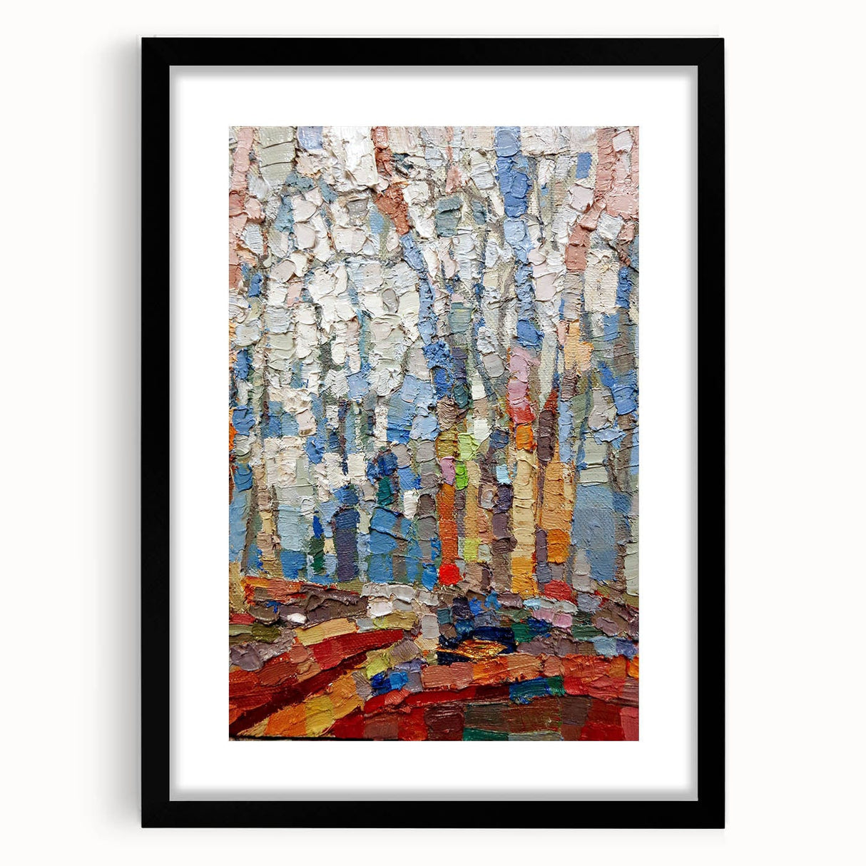 Textured Moody Modern Wall Art – Abstract Canvas for Contemporary Spaces