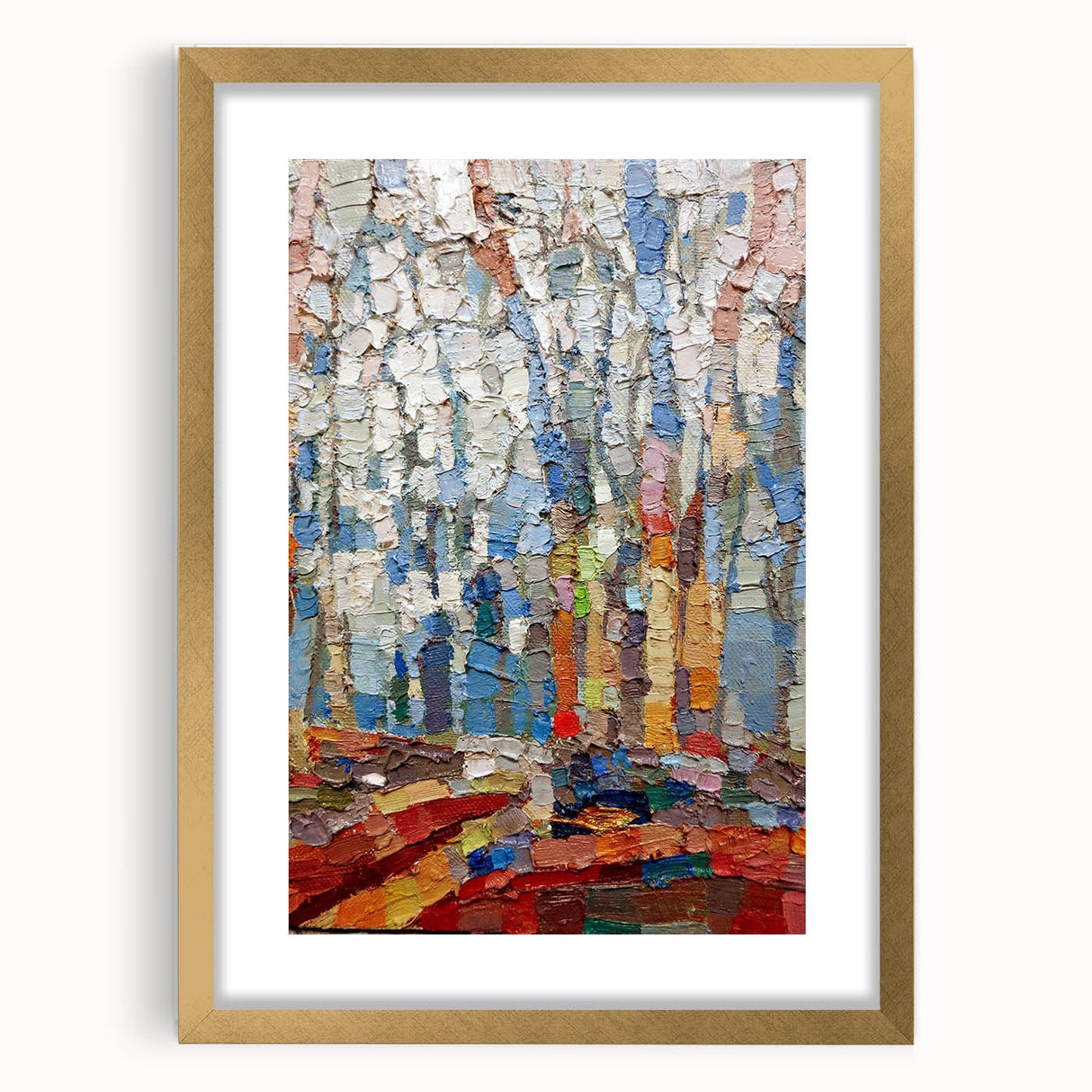Textured Moody Modern Wall Art – Abstract Canvas for Contemporary Spaces