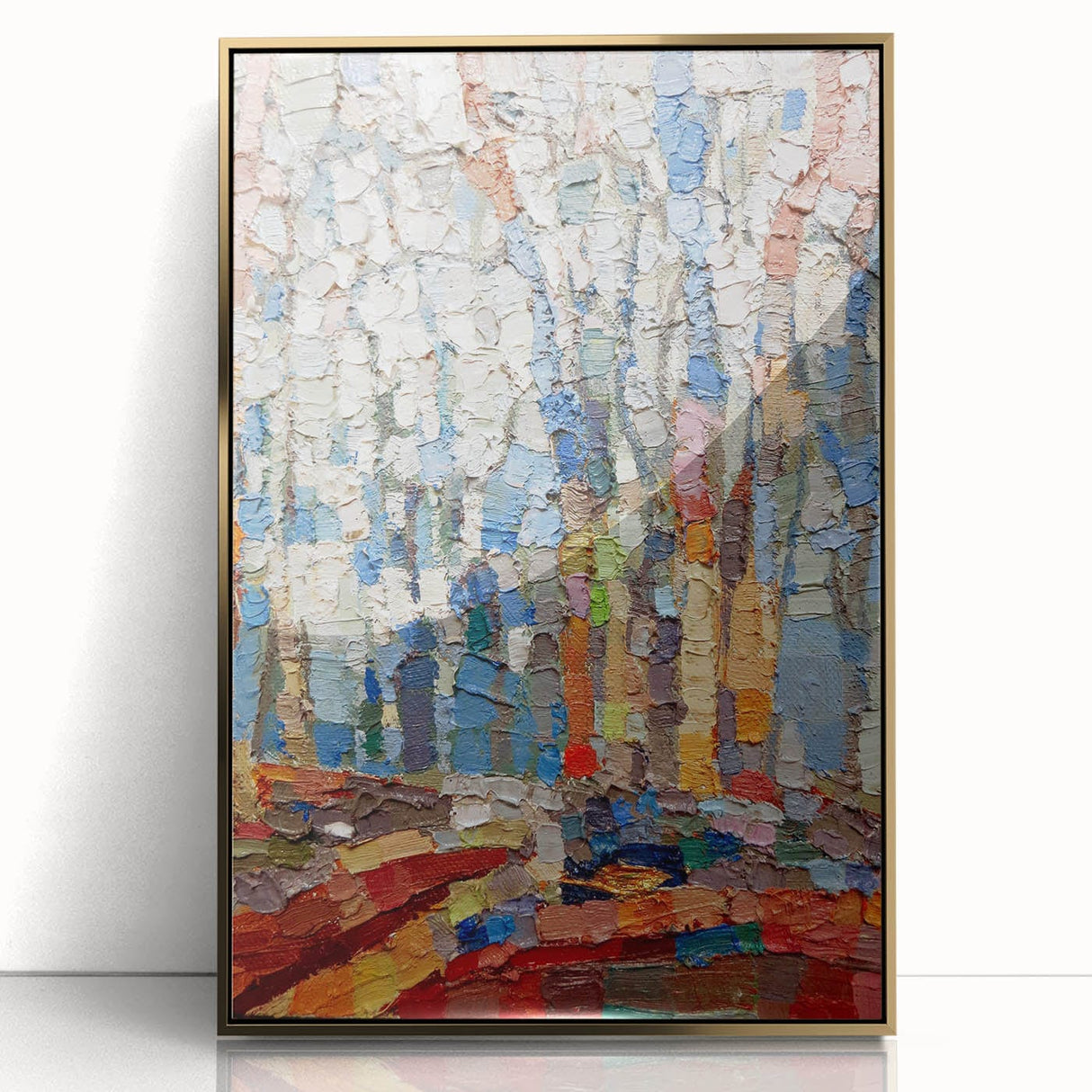 Textured Moody Modern Wall Art – Abstract Canvas for Contemporary Spaces