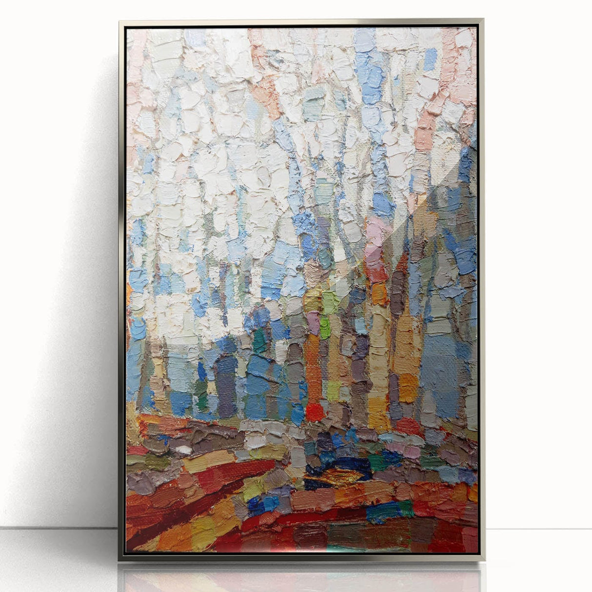 Textured Moody Modern Wall Art – Abstract Canvas for Contemporary Spaces