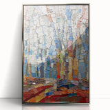 Textured Moody Modern Wall Art – Abstract Canvas for Contemporary Spaces
