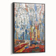 Textured Moody Modern Wall Art – Abstract Canvas for Contemporary Spaces