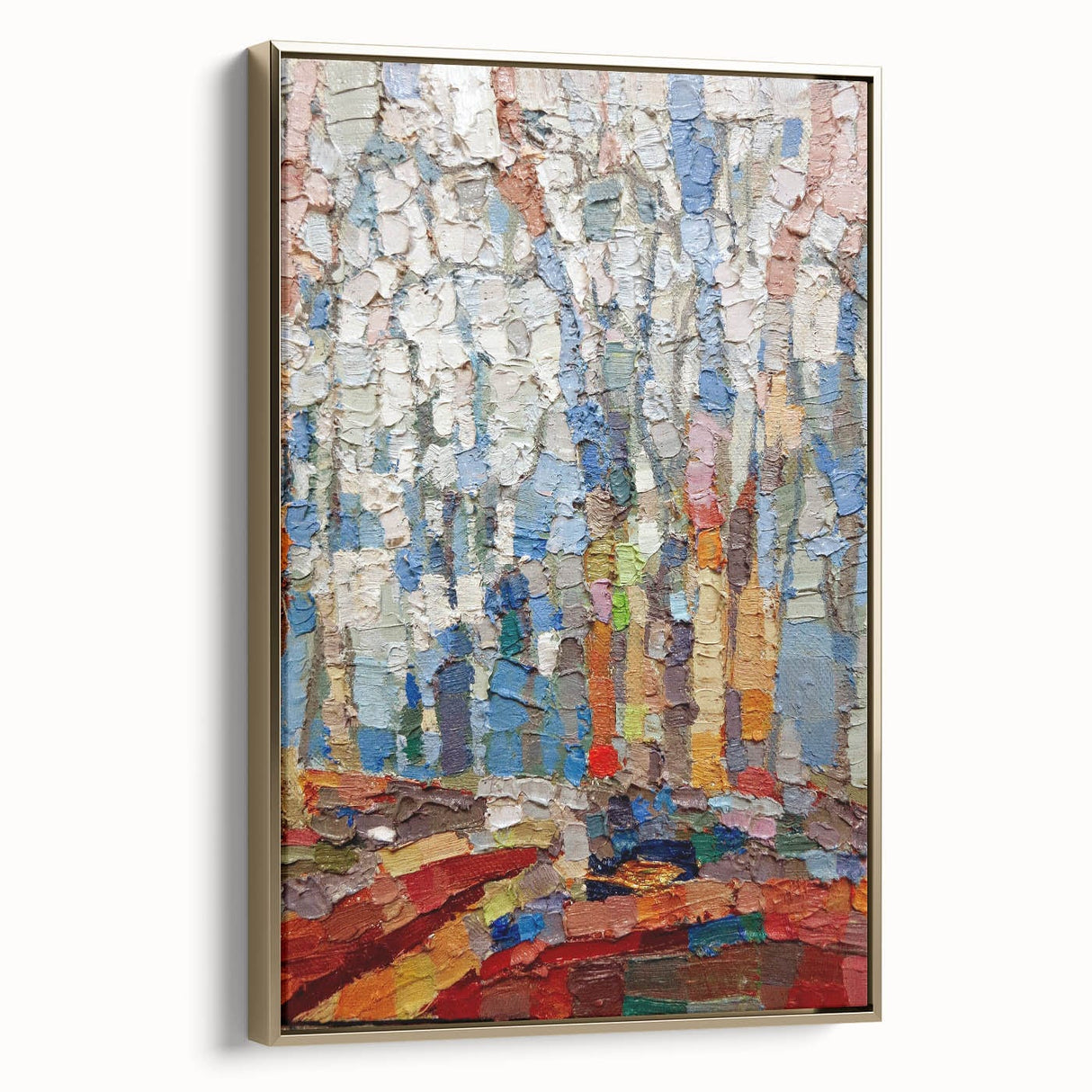 Textured Moody Modern Wall Art – Abstract Canvas for Contemporary Spaces
