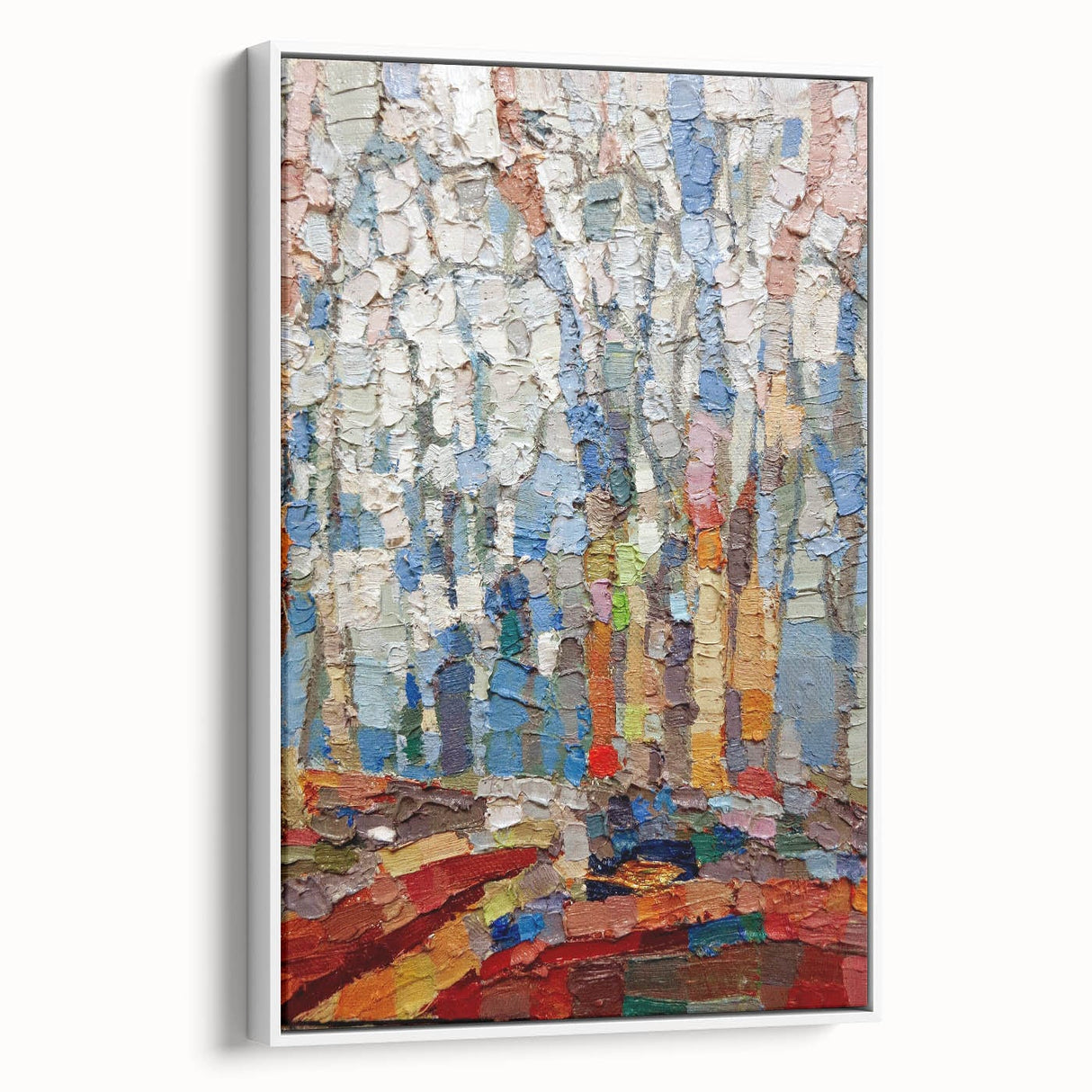Textured Moody Modern Wall Art – Abstract Canvas for Contemporary Spaces