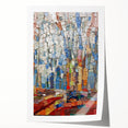 Textured Moody Modern Wall Art – Abstract Canvas for Contemporary Spaces