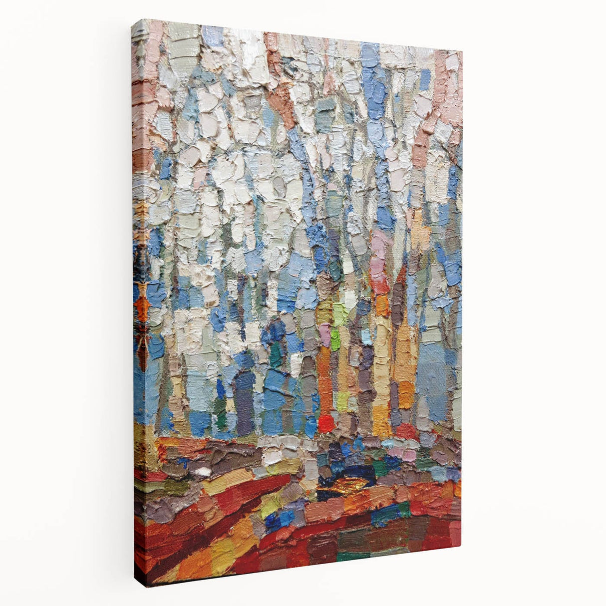 Textured Moody Modern Wall Art – Abstract Canvas for Contemporary Spaces