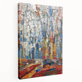 Textured Moody Modern Wall Art – Abstract Canvas for Contemporary Spaces
