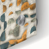 Geometric Abstract Canvas Art - Timeless Textures in Bold Hues