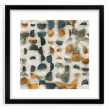 Geometric Abstract Canvas Art - Timeless Textures in Bold Hues