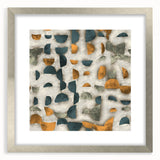 Geometric Abstract Canvas Art - Timeless Textures in Bold Hues