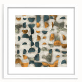 Geometric Abstract Canvas Art - Timeless Textures in Bold Hues