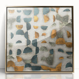 Geometric Abstract Canvas Art - Timeless Textures in Bold Hues