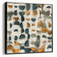 Geometric Abstract Canvas Art - Timeless Textures in Bold Hues