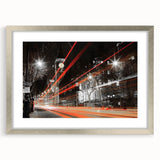 Cityscape Photography Print – Vibrant London Night Skyline Art