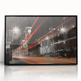 Cityscape Photography Print – Vibrant London Night Skyline Art