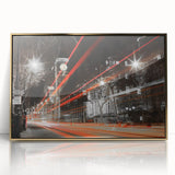 Cityscape Photography Print – Vibrant London Night Skyline Art