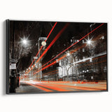 Cityscape Photography Print – Vibrant London Night Skyline Art