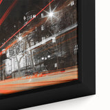 Cityscape Photography Print – Vibrant London Night Skyline Art