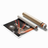 Cityscape Photography Print – Vibrant London Night Skyline Art