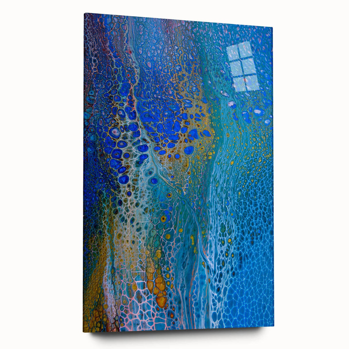 Coastal Flow Fluid Art – Contemporary Abstract Wall Painting