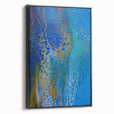 Coastal Flow Fluid Art – Contemporary Abstract Wall Painting
