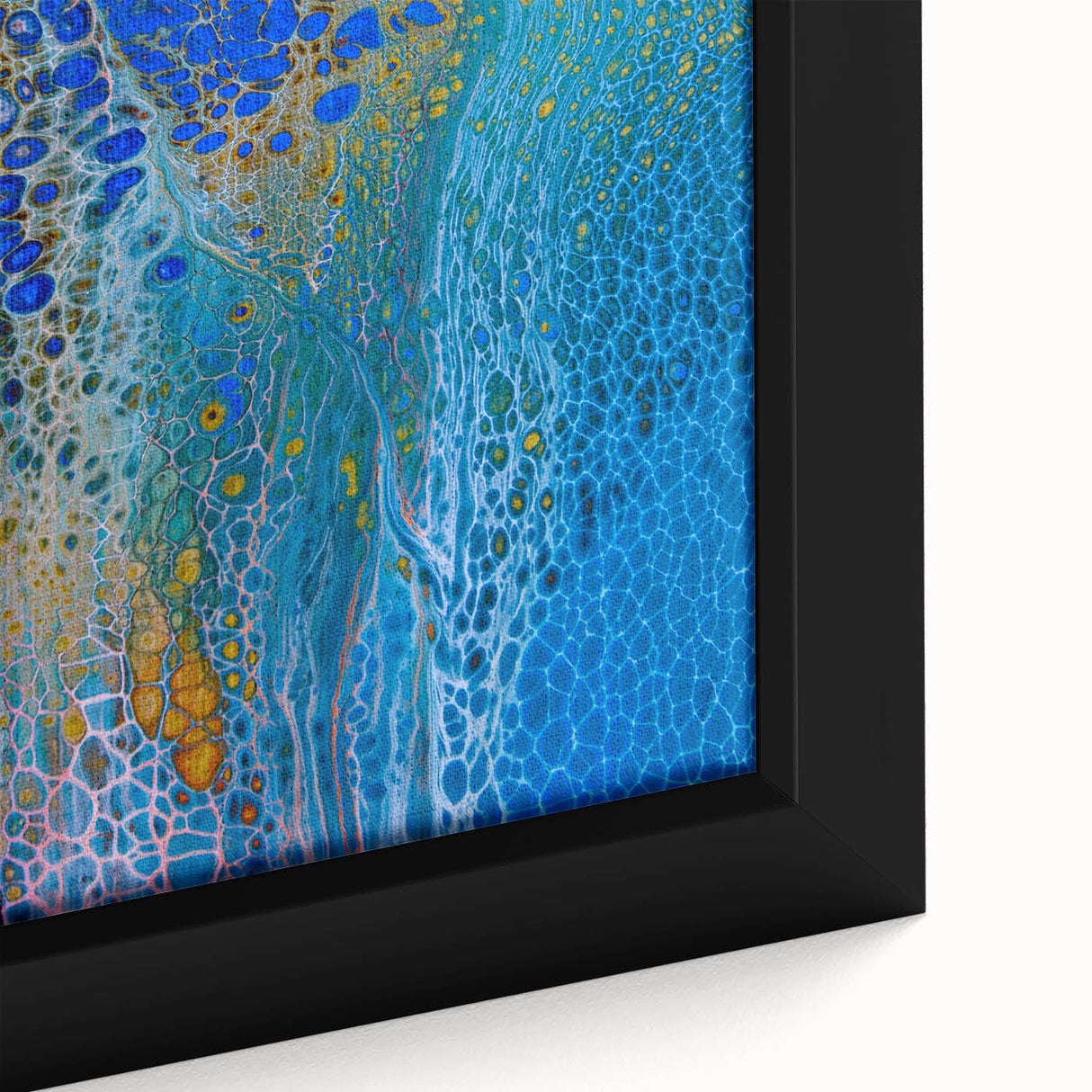 Coastal Flow Fluid Art – Contemporary Abstract Wall Painting