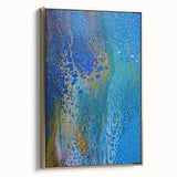 Coastal Flow Fluid Art – Contemporary Abstract Wall Painting