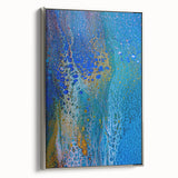 Coastal Flow Fluid Art – Contemporary Abstract Wall Painting