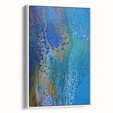 Coastal Flow Fluid Art – Contemporary Abstract Wall Painting
