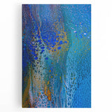 Coastal Flow Fluid Art – Contemporary Abstract Wall Painting