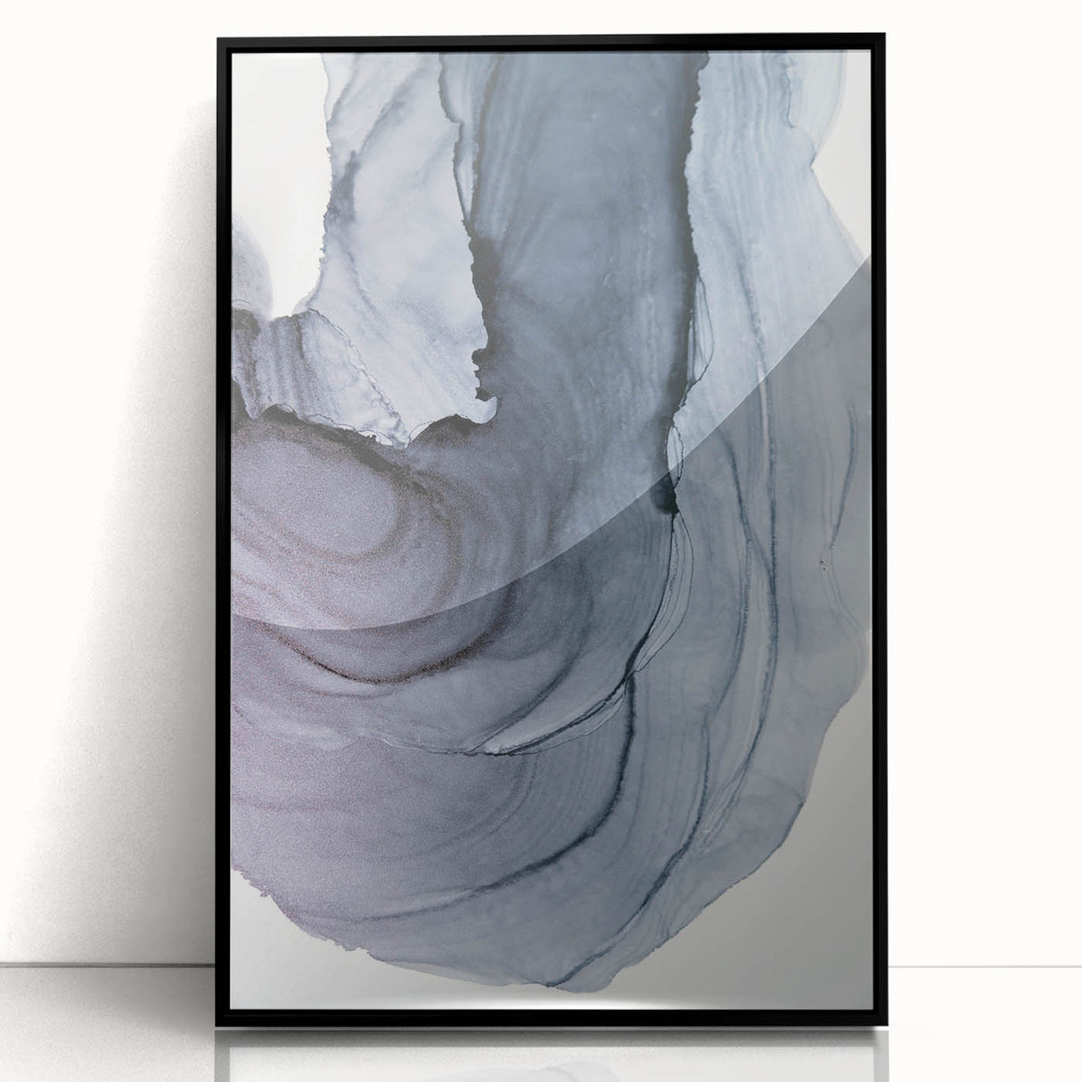 Exclusive Abstract Wall Decor – Monochrome Black & Gray Art