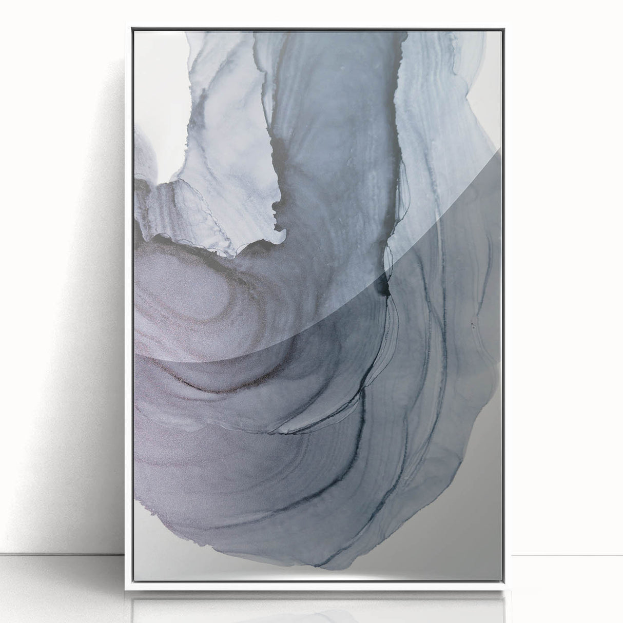Exclusive Abstract Wall Decor – Monochrome Black & Gray Art