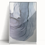 Exclusive Abstract Wall Decor – Monochrome Black & Gray Art