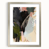 Earthen Harmony Abstracts - Bold Brushstroke Abstract Art in Earth Tones