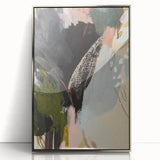 Earthen Harmony Abstracts - Bold Brushstroke Abstract Art in Earth Tones