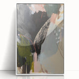 Earthen Harmony Abstracts - Bold Brushstroke Abstract Art in Earth Tones