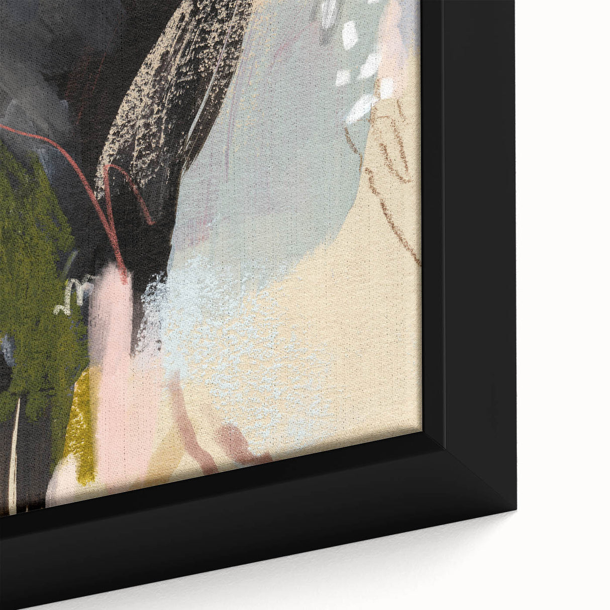 Earthen Harmony Abstracts - Bold Brushstroke Abstract Art in Earth Tones