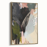 Earthen Harmony Abstracts - Bold Brushstroke Abstract Art in Earth Tones