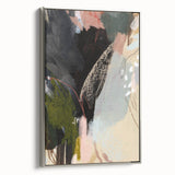 Earthen Harmony Abstracts - Bold Brushstroke Abstract Art in Earth Tones