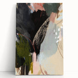 Earthen Harmony Abstracts - Bold Brushstroke Abstract Art in Earth Tones