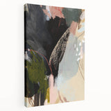 Earthen Harmony Abstracts - Bold Brushstroke Abstract Art in Earth Tones