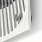 Modern Abstract Wall Art – Minimalist Geometric Black & White Print