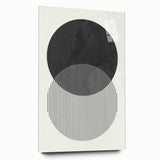 Modern Abstract Wall Art – Minimalist Geometric Black & White Print