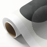 Modern Abstract Wall Art – Minimalist Geometric Black & White Print