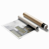 Black and White Moody Modern Wall Art – Abstract Canvas Print